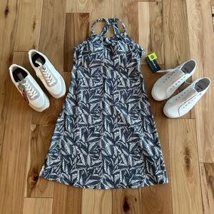 Eddie Bauer Palm Print Athletic Dress